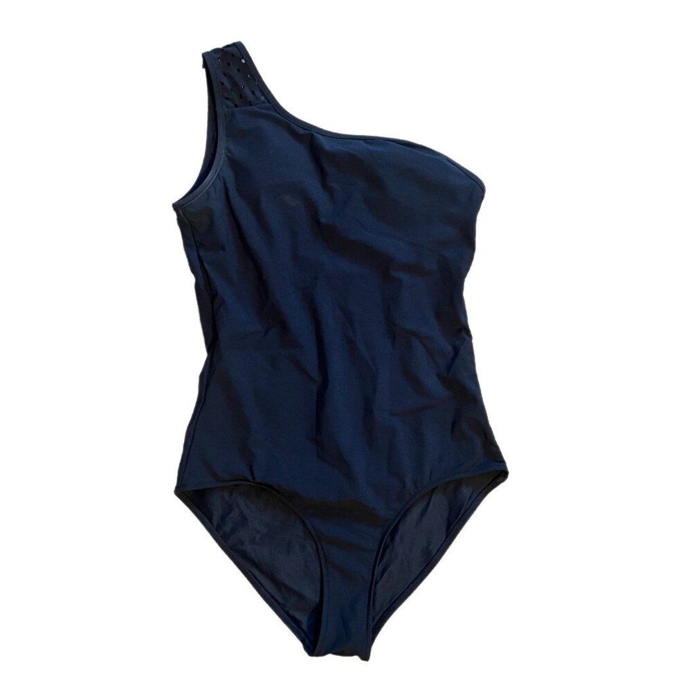 XXS Vineyard Vines, Black One Piece Swimsuit, Style 2M0526 - Picture 3 of 7
